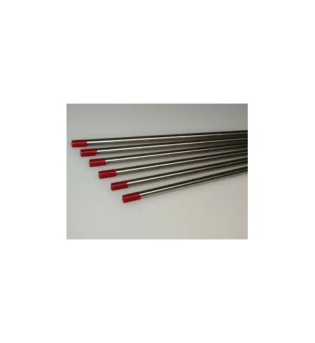 ELECTRODO TUNGSTENO ROJO 2% TORIO